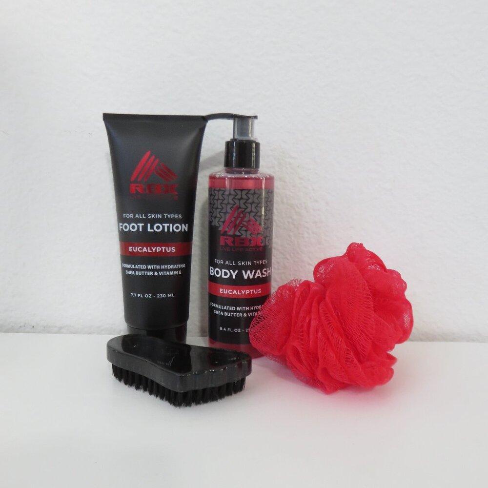 (#101) RBX Eucalyptus Spa Body & foot care set of 4